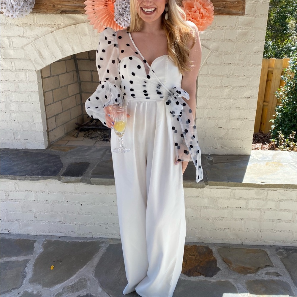 White jumpsuit